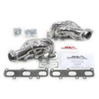 Load image into Gallery viewer, JBA 11-17 Ford Mustang 3.7L V6 1-5/8in Primary Silver Ctd Cat4Ward Header - Side View