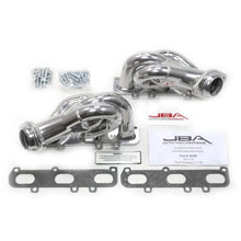 Load image into Gallery viewer, JBA 11-17 Ford Mustang 3.7L V6 1-5/8in Primary Silver Ctd Cat4Ward Header - Side View