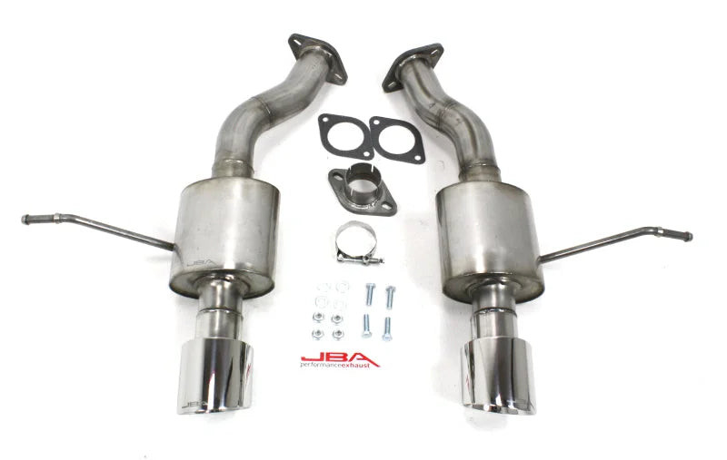 JBA 11-20 Dodge Durango 5.7L 409SS Dual Rear Exit Axle Back Exhaust - Side View