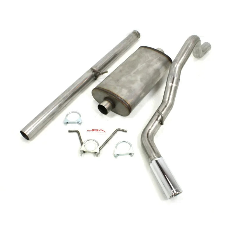 JBA 14-18 Chevrolet Silverado/GMC Sierra 5.3L 409SS Pass Side Single Exit Cat-Back Exhaust - Side View