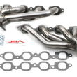 Load image into Gallery viewer, JBA 14-19 GM Truck 5.3L/6.2L DFI 1-5/8in Primary Raw 409SS Cat4Ward Header - Side View