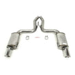 Load image into Gallery viewer, JBA 15-17 Ford Mustang 5.0L 409SS Dual Rear Exit Axle Back Exhaust - Main Product View