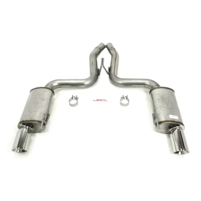 JBA 15-17 Ford Mustang 5.0L 409SS Dual Rear Exit Axle Back Exhaust - Main Product View