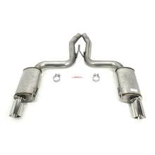 Load image into Gallery viewer, JBA 15-17 Ford Mustang 5.0L 409SS Dual Rear Exit Axle Back Exhaust - Main Product View