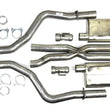 Load image into Gallery viewer, JBA 15-20 Dodge Challenger SRT8/Hellcat 6.1L/6.2L/6.4L 3in SS Dual Exit Cat-Back Exhaust