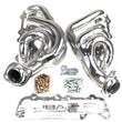 Load image into Gallery viewer, JBA 15-20 Ford F-150 5.0L Coyote 1-3/4in Primary Silver Ctd Cat4Ward Header - Main Product View