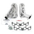 Load image into Gallery viewer, JBA 15-20 Ford Mustang 5.0L 1-3/4in Stainless Steel Silver Ceramic Shorty Header - Main Product View