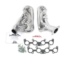Load image into Gallery viewer, JBA 15-20 Ford Mustang 5.0L 1-3/4in Stainless Steel Silver Ceramic Shorty Header - Main Product View