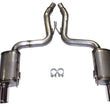 Load image into Gallery viewer, JBA 15-20 Mustang EcoBoost 304SS Axle Back Exhaust - Side View