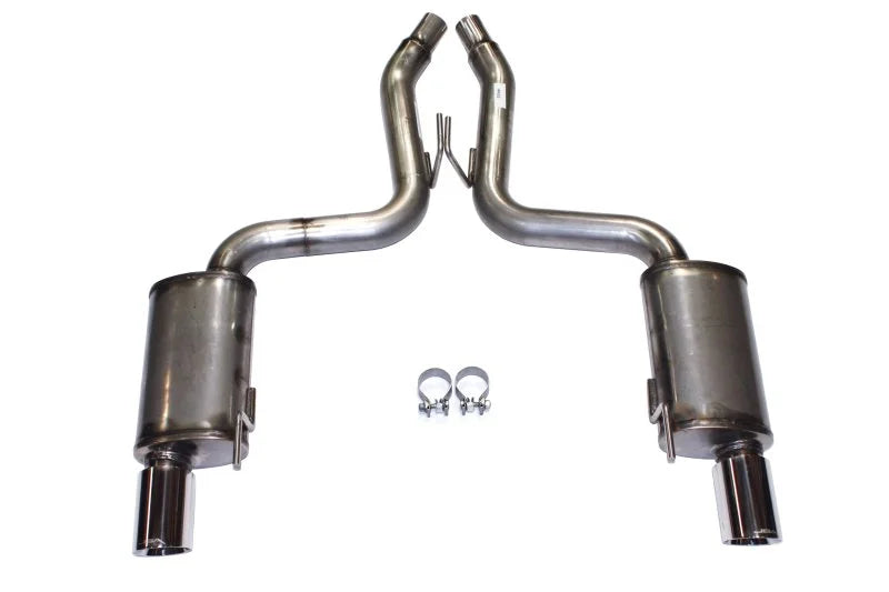 JBA 15-20 Mustang EcoBoost 304SS Axle Back Exhaust - Side View