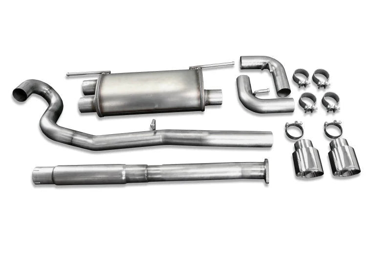 JBA 17-20 Toyota FT86/13-20 Subaru BRZ 2.0L 2-1/2in 304SS Cat-Back Exhaust w/4in Tips - Main Product View