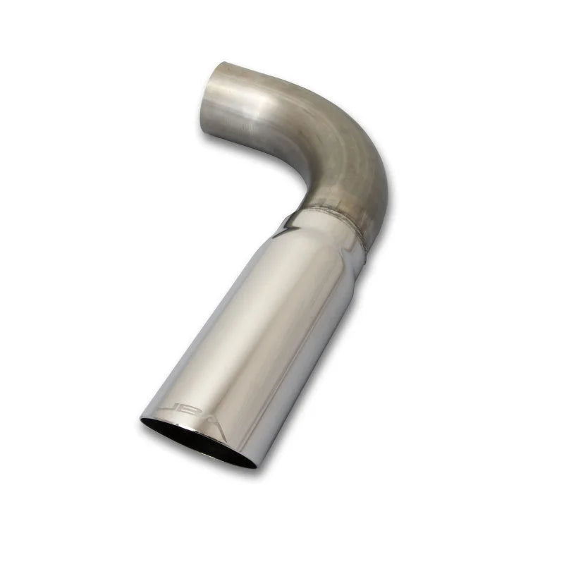 JBA 18-20 Jeep Wrangler JL 2.0L/3.6L 304SS Single Rear Exit Axle Back Exhaust - Installation View