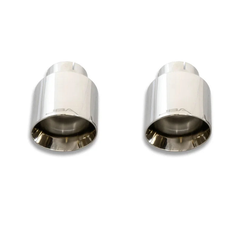 JBA 18-20 Jeep Wrangler JL 3.6L 304SS Dual Rear Exit Axle Back Exhaust - Side View