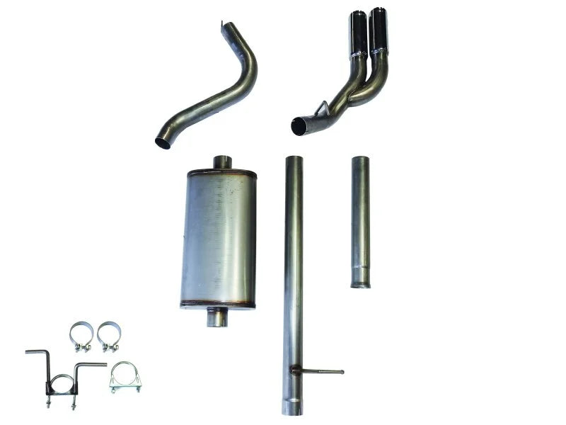 JBA 19-20 Chevy/GMC 1500 5.3L L82/L84 304SS Dual Side Exit Cat-Back Exhaust System - Main Product View