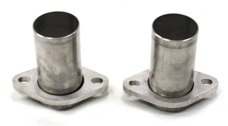 JBA 2.5in 304 Series Stainless Steel 2 Bolt Starter Tubes - Main Product View