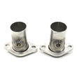 Load image into Gallery viewer, JBA 2.5in 304 Series Stainless Steel 2 Bolt Starter Tubes w/O2 sensor bungs - Side View
