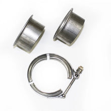Load image into Gallery viewer, JBA 2.5in Stainless Steel V-Band Clamp &amp; Flanges - Main Product View