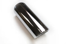 Load image into Gallery viewer, JBA 3in x 3.5in x 9in Rolled Stainless Steel Chrome Plated Exhaust Tip - Side View