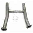 Load image into Gallery viewer, JBA 65-70 Ford Mustang 260-302 SBF 409SS H-Pipe - Side View