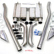 Load image into Gallery viewer, JBA 65-70 Ford Mustang 260-428 409SS Eleanor Style Dual Side Header Back Exhaust - Side View