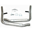 Load image into Gallery viewer, JBA 65-70 Ford Mustang 260-428 409SS GT350R Style Dual Side Header Back Exhaust - Side View