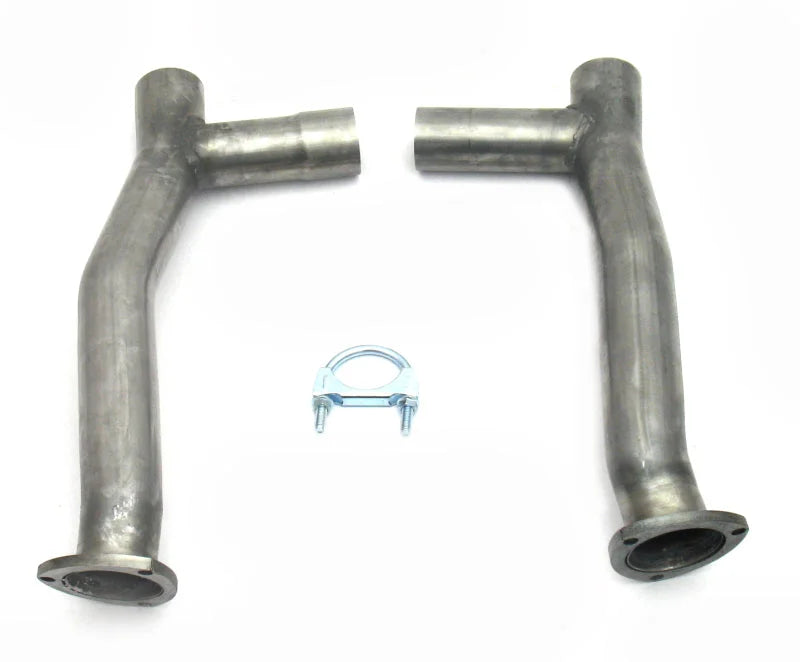 JBA 65-73 Ford Mustang 260-302 4 Speed C4/C6/AOD 409SS Mid Pipes - Main Product View