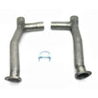 Load image into Gallery viewer, JBA 65-73 Ford Mustang 260-302 4 Speed C4/C6/AOD 409SS Mid Pipes - Side View