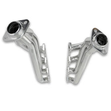 Load image into Gallery viewer, JBA 65-73 Ford Mustang 260-302 SBF 1-5/8in Primary Silver Ctd Mid Length Header - Installation View
