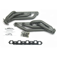 Load image into Gallery viewer, JBA 65-73 Ford Mustang 260-302 SBF 1-5/8in Primary Ti Ctd Mid Length Header - Main Product View