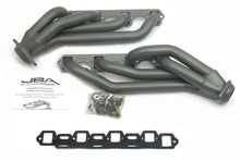 Load image into Gallery viewer, JBA 65-73 Ford Mustang 260-302 SBF 1-5/8in Primary Ti Ctd Mid Length Header - Side View