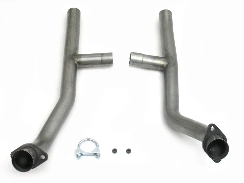 JBA 65-73 Ford Mustang 260-302 SBF 409SS H-Pipe - Side View