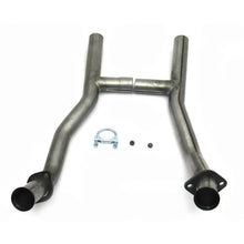 Load image into Gallery viewer, JBA 65-73 Ford Mustang 260-302 w/AOD Trans 409SS H-Pipe - Main Product View
