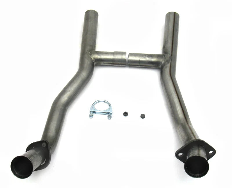 JBA 65-73 Ford Mustang 260-302 w/AOD Trans 409SS H-Pipe - Side View