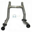 Load image into Gallery viewer, JBA 65-73 Ford Mustang 260-302 w/T-5 Trans 409SS H-Pipe - Main Product View