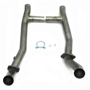 JBA 65-73 Ford Mustang 260-302 w/T-5 Trans 409SS H-Pipe - Main Product View