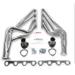 Load image into Gallery viewer, JBA 65-73 Ford Mustang 260-302/71-73 Ford 260-351W SBF 1-5/8in Primary Silver Ctd Long Tube Header - Side View