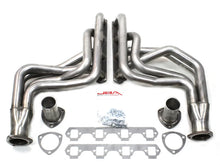 Load image into Gallery viewer, JBA 65-73 Ford Mustang 260-351W (w/Mustang II Suspension) 1-3/4in Primary Raw 409SS Long Tube Header - Main Product View