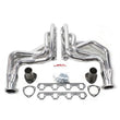 Load image into Gallery viewer, JBA 65-73 Ford Mustang 260-351W (w/Mustang II Suspension) 1-3/4in Primary Sliver Long Tube Header - Side View