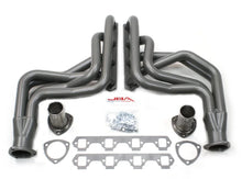 Load image into Gallery viewer, JBA 65-73 Ford Mustang 260-351W (w/Mustang II Suspension) 1-3/4in Primary Ti Ctd Long Tube Header - Main Product View