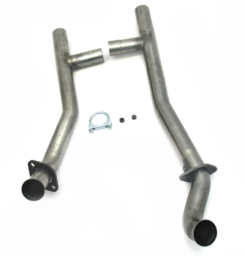JBA 65-73 Ford Mustang 351W 409SS H-Pipe - Side View