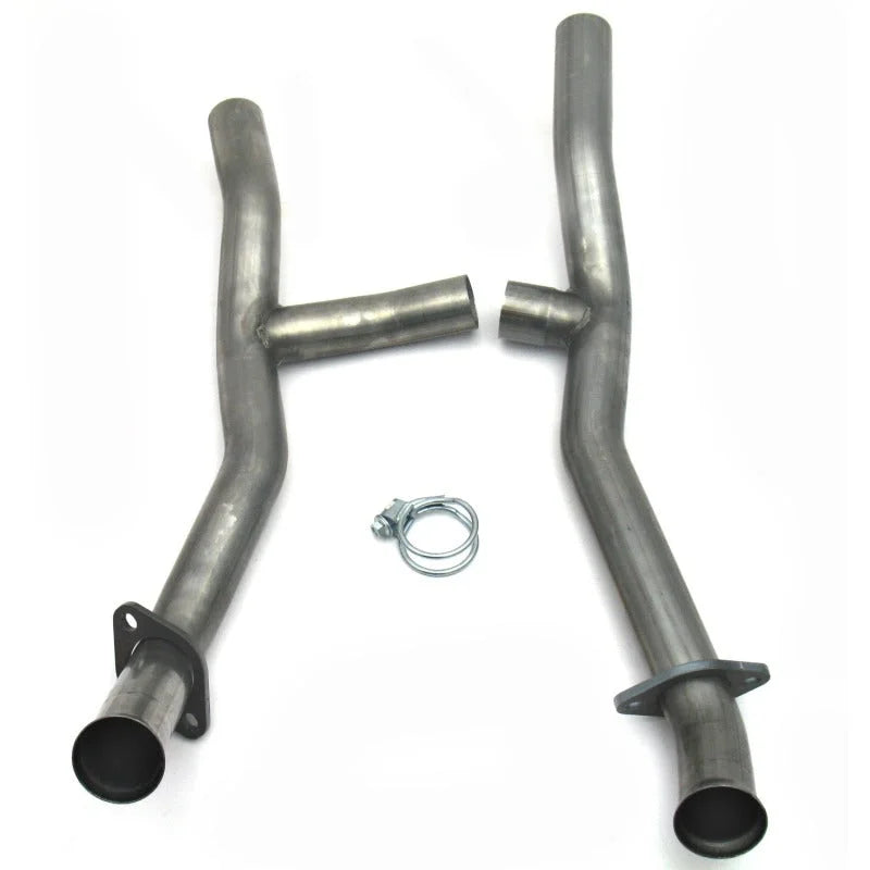 JBA 65-73 Ford Mustang 351W 409SS H-Pipe - Side View