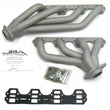 Load image into Gallery viewer, JBA 65-73 Ford Mustang 351W SBF 1-5/8in Primary Ti Ctd Mid Length Header - Side View