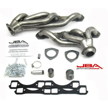 Load image into Gallery viewer, JBA 65-86 GM Truck 265-400 Carbureted w/A.I.R. 1-5/8in Primary Raw 409SS Cat4Ward Header - Main Product View