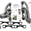 Load image into Gallery viewer, JBA 65-86 GM Truck 265-400 Carbureted w/A.I.R. 1-5/8in Primary Ti Ctd Cat4Ward Header - Side View