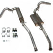 Load image into Gallery viewer, JBA 66-75 Ford Bronco 260-302 409SS Dual Side Header Back Exhaust