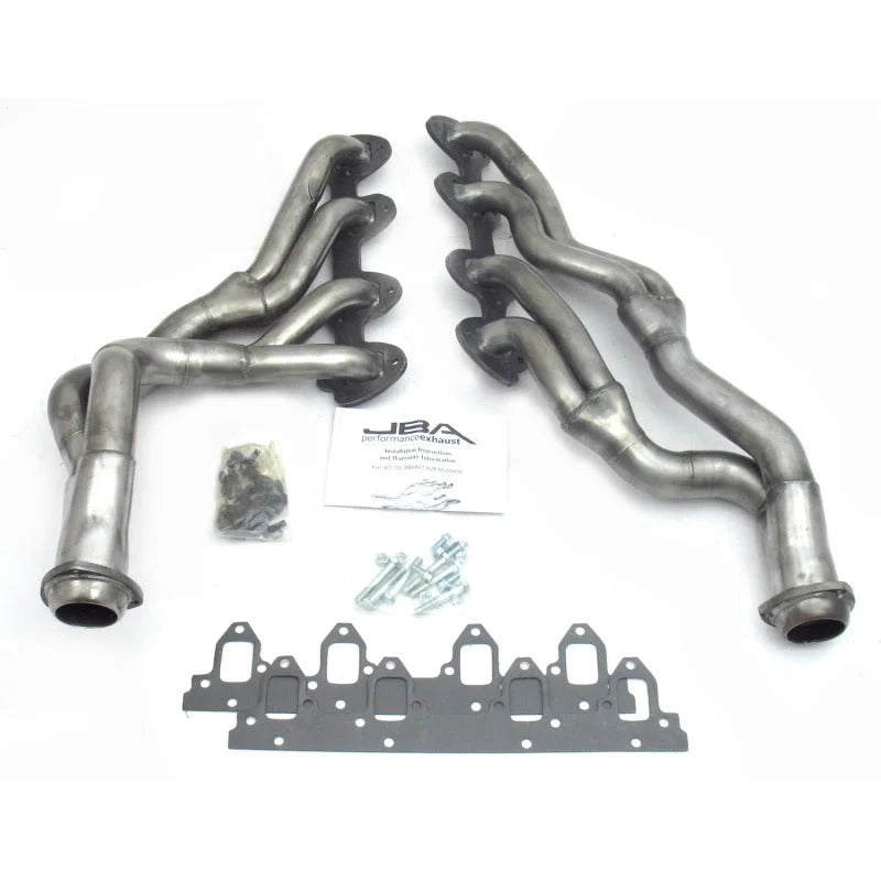 JBA 67-70 Ford Mustang 390-428 FE 1-3/4in-2-1/2in Primary Raw 409 Tri Y Header - Main Product View