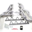 Load image into Gallery viewer, JBA 67-70 Ford Mustang 390-428 FE 1-3/4in-2-1/2in Primary Silver Ctd Tri Y Header - Side View