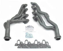 Load image into Gallery viewer, JBA 67-70 Ford Mustang 390-428 FE 1-3/4in-2-1/2in Primary Ti Ctd Tri Y Header - Side View