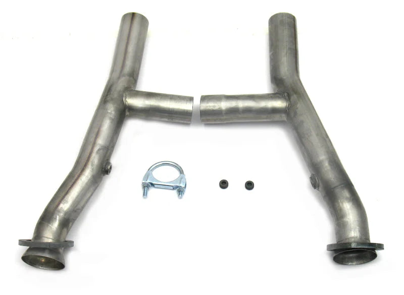 JBA 67-70 Ford Mustang 390-429 FE w/4Speed / A/T 409SS H-Pipe - Main Product View