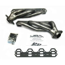 Load image into Gallery viewer, JBA 86-93 Ford Mustang 5.0L SBF 1-5/8in Primary Raw 409SS Cat4Ward Header - Main Product View